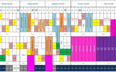 Planning Semaine 1 Passy