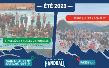 Été 2023 | Passy > complet / Saint-Laurent > places disponibles
