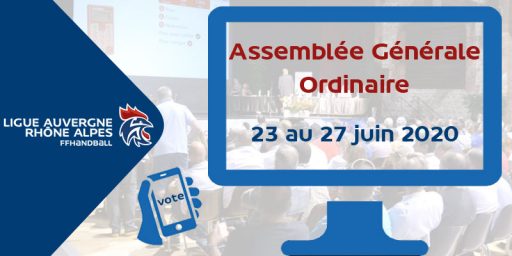 Assemblée Générale Ordinaire de la Ligue par voie électronique