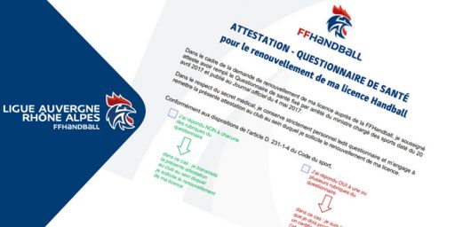 LICENCE 2020-21 : MODIFICATION CONCERNANT LE  CERTIFICAT MÉDICAL