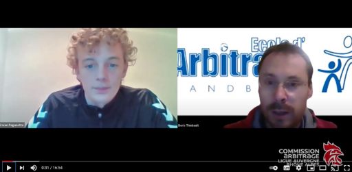Arbitrage | Interview d’Erwan, animateur de l’école d’arbitrage du HBC Cournon