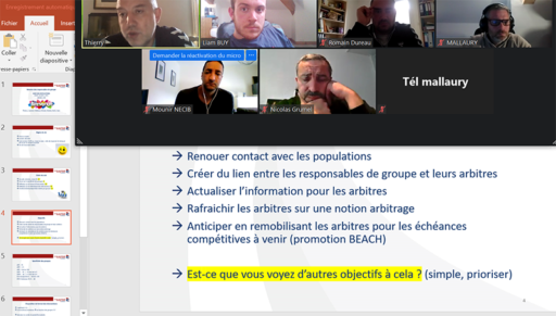La CTA veut remobiliser et reprendre contact avec ses arbitres