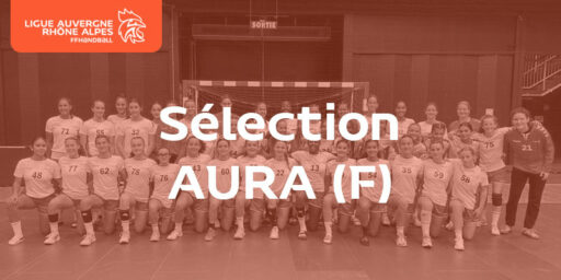 Sélection AURA (F) | 3e stage régional pour la sélection