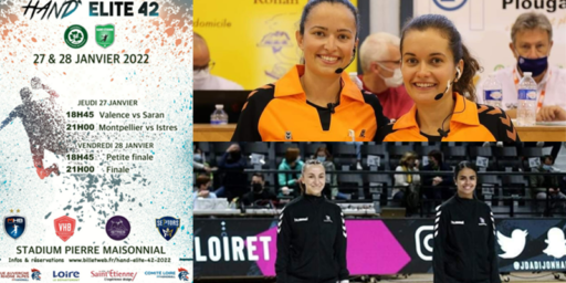 Arbitrage | Rencontres avec les Juges-Arbitres Pré-élites féminines du tournoi Hand Élite