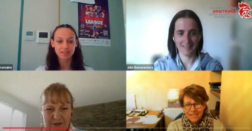 Arbitrage | Interview de Julie et Charlotte Bonaventura (arbitres) et MC Richel / ML Delacroix (OTM)