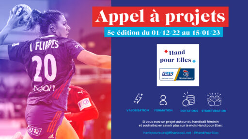 FFHandball – Appel à projet | “Hand Pour Elles” (5e édition)