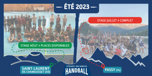 Stages Vacances Été 2023 | Passy > complet / Saint-Laurent > places disponibles