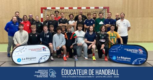 Formation professionnelle | Et c’est parti pour la promo #6 “Éducateur de Handball” !