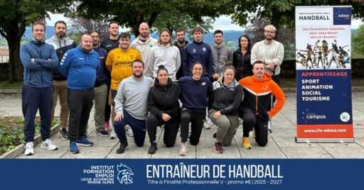 Formation professionnelle | Et c’est parti pour la promo #6 “Entraîneur de Handball” !