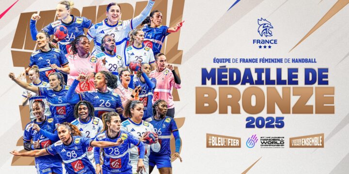 Championnat du Monde IHF 2025 (F) | 3e place pour les Bleues !