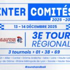 Intercomités Régionaux 2025-2026 | 3e tour (MAJ)