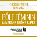 Pôle Féminin AURA | Ouverture des inscriptions (2026-2027)