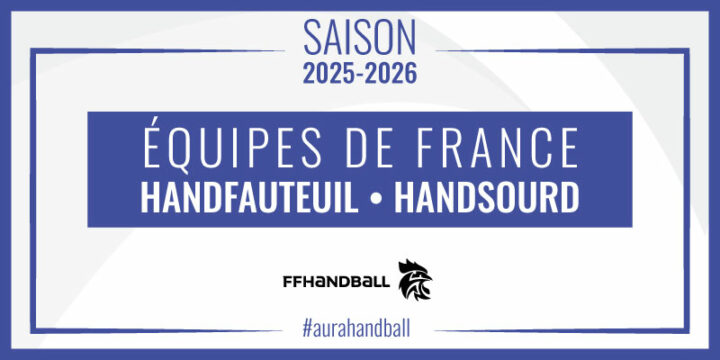 EDF Parahand | C’est la reprise pour les équipes de France HandFauteuil et HandSourd !