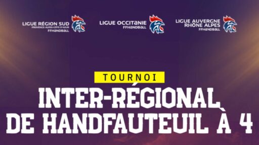 Tournoi Inter-Régional HandFauteuil à 4 | 3 clubs du territoire AURA présents en Occitanie !