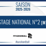 Stage National (M) | 6 joueurs du territoire AURA sélectionnés !