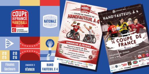 Coupe de France Hand’Fauteuil à 4 | Finales de secteurs