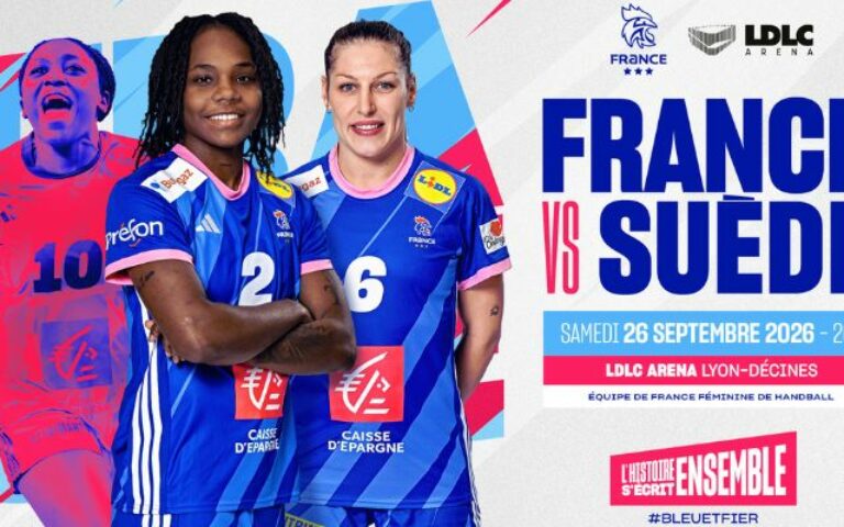EDF (F) | Ouverture de la billetterie pour le match France – Suède !