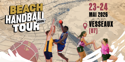 L’équipe de France de beach handball à Vesseaux !