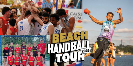 Les équipes du Beach Hand Tour 2026 à Vesseaux