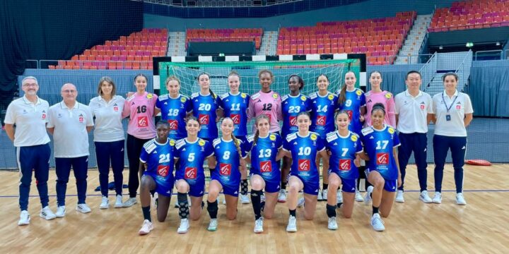 Sélection Nationale U16 (F) | Une première compétition internationale pour 2 joueuses du Pôle AURA !