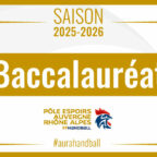 Pôle AURA | Félicitations aux joueuses et aux joueurs pour l’obtention de leur bac !